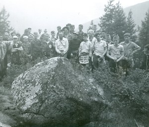 1955-Senior-Boys-at-the-Cairn-Mt.-Laska Photo submitted by Jim Sadler